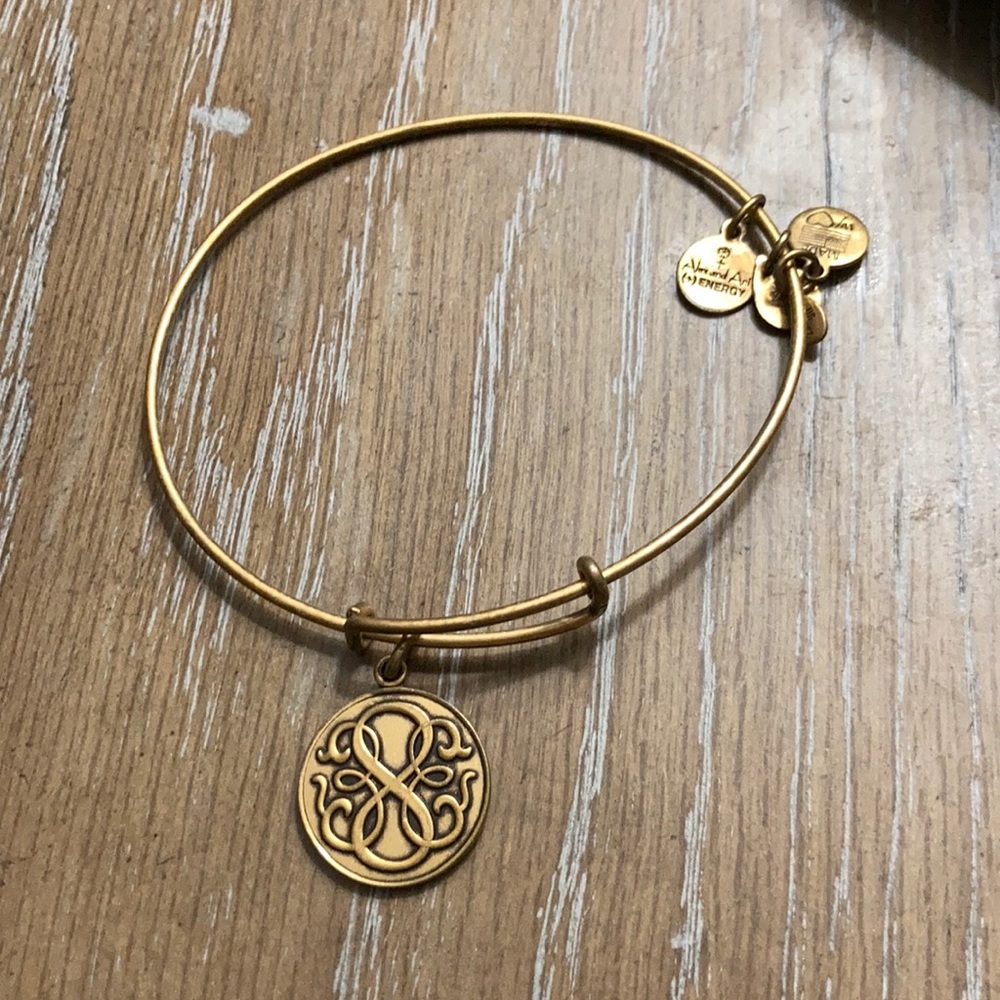 Alex and ani infinity gold bracelet